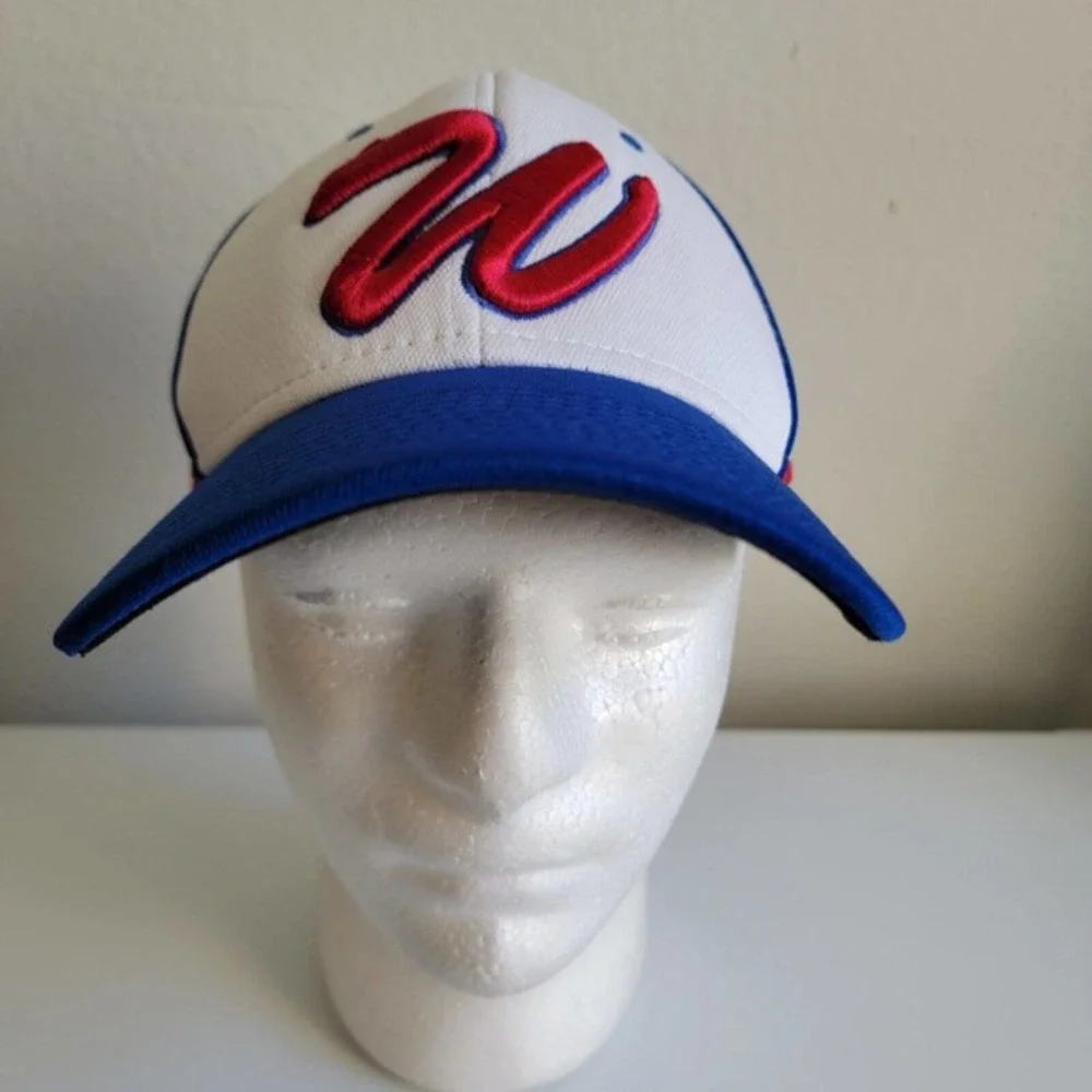 Washington Nationals MLB OC Sports Hat‎ Red Blue Cap Size L/XL Embroidered